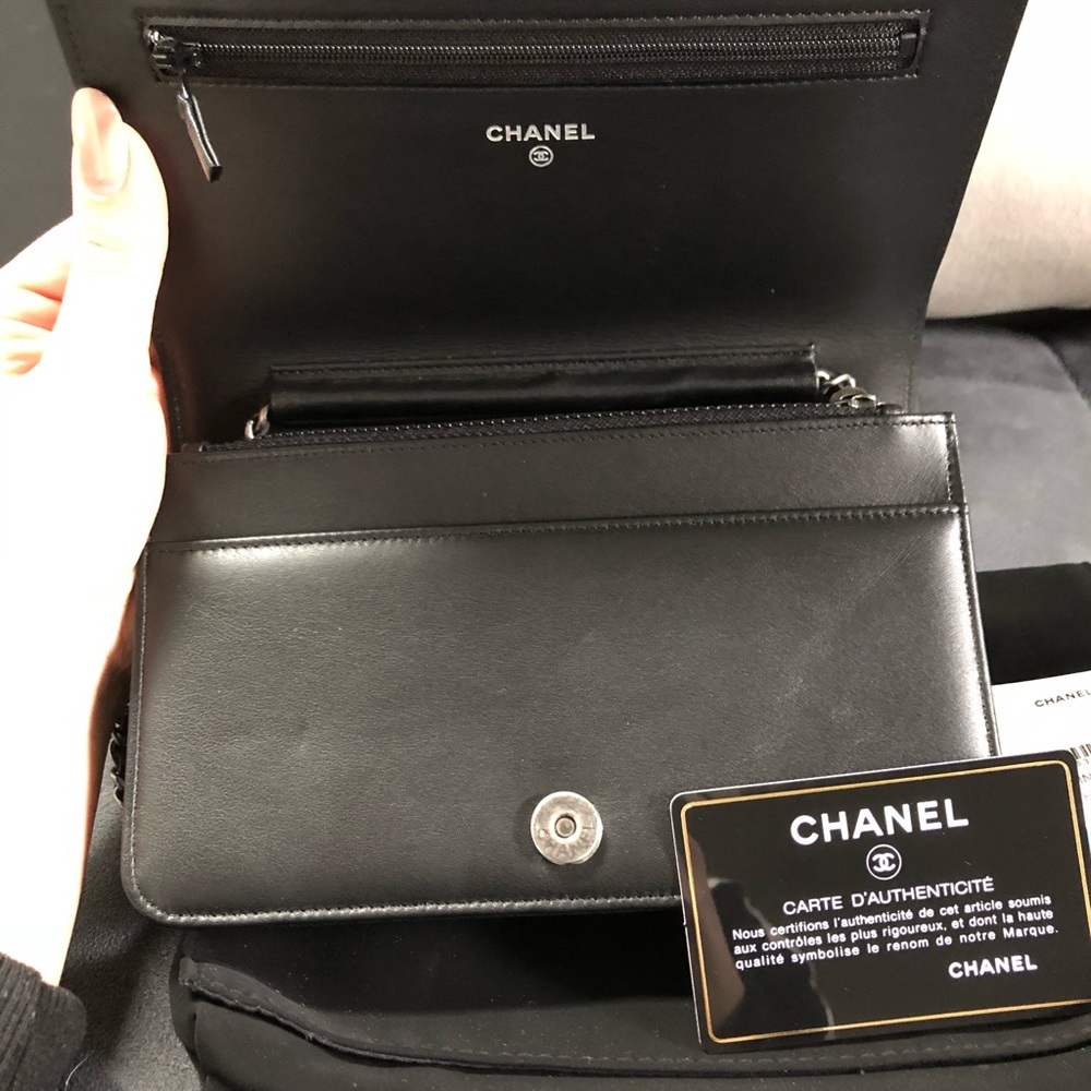 ‼️sold‼️2018 Chanel WOC Le Boy Black Classic - Picture 6 of 8